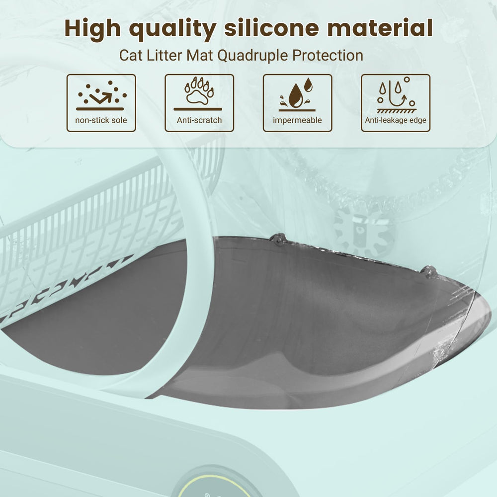 DuckSky anti-stick surface on the pad supports quick cleanup after playful sessions.