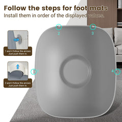 DuckSky silicone litter pad compatibility diagram highlights 65L+9L boxes for confident accessory fit.