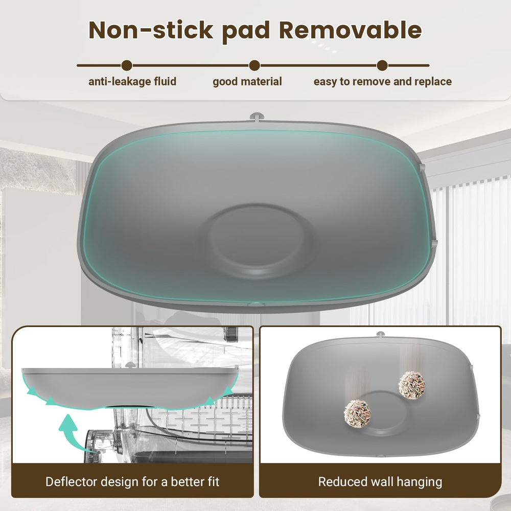 DuckSky silicone pad closeup reveals leakproof edging and smooth anti-stick surface.