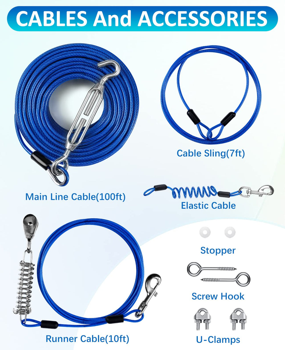 Duckygoo stainless steel cable resists rust for durable outdoor use