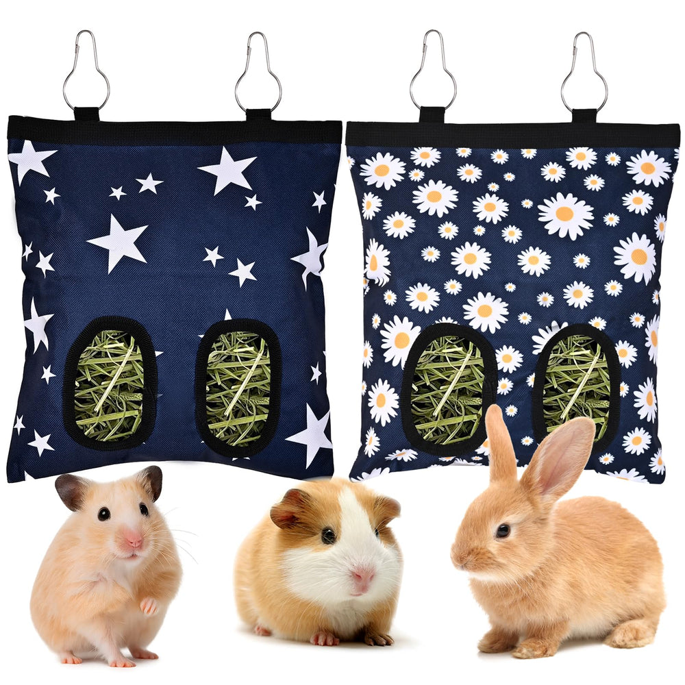 Ducyak star-daisy hay feeder front view keeps hay tidy for rabbits