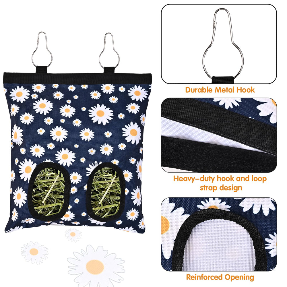 Ducyak hay feeder close-up shows rugged 600D Oxford fabric