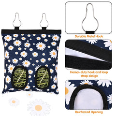 Ducyak hay feeder close-up shows rugged 600D Oxford fabric