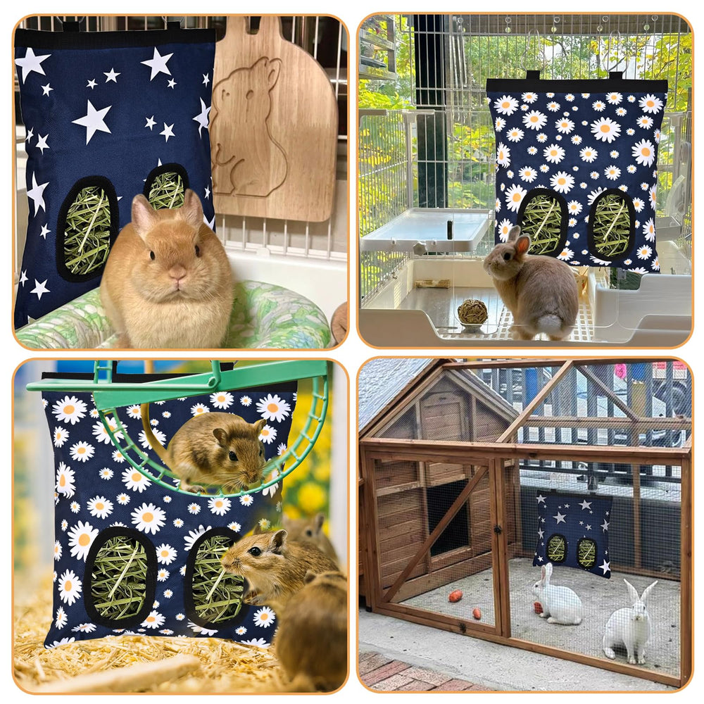ducyak blue star design adds cheerful color to your small animal habitat
