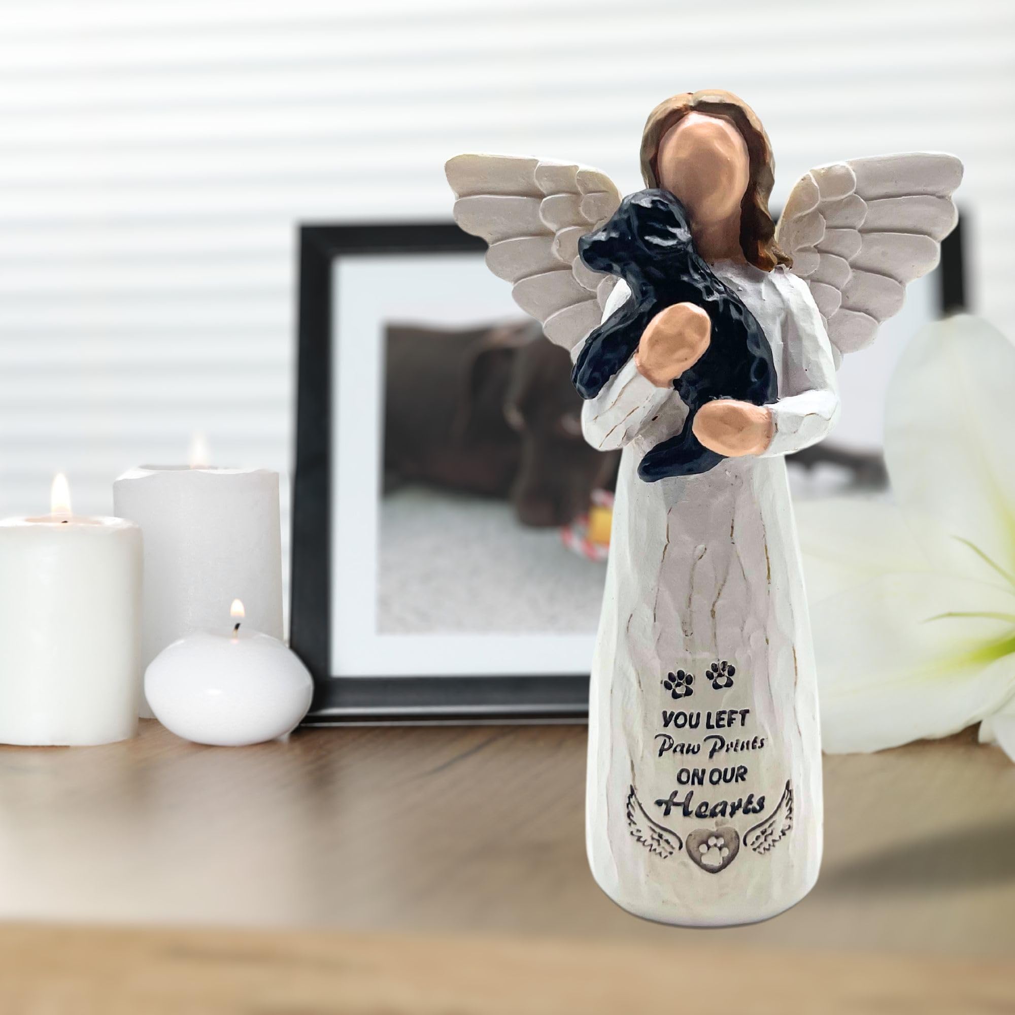 DUDULOVY living-room dog memorial decor creates warm, tranquil ambiance