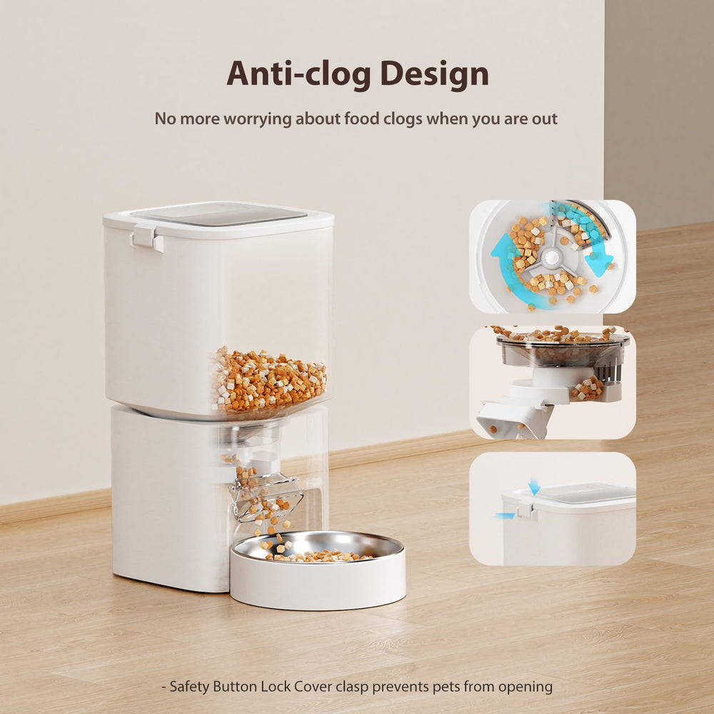 DUDUPET desiccant freshness bag keeps kibble dry and crisp.