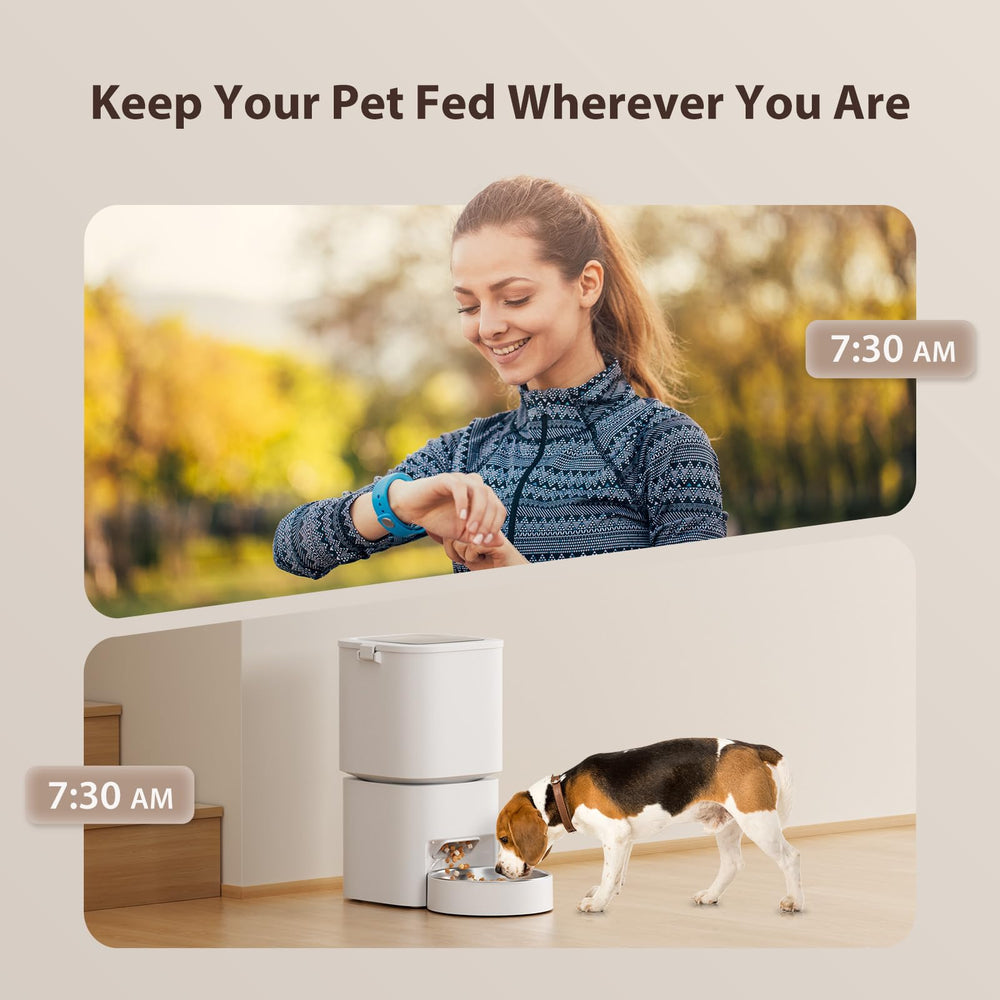 DUDUPET top lid seal maintains seal and food freshness.