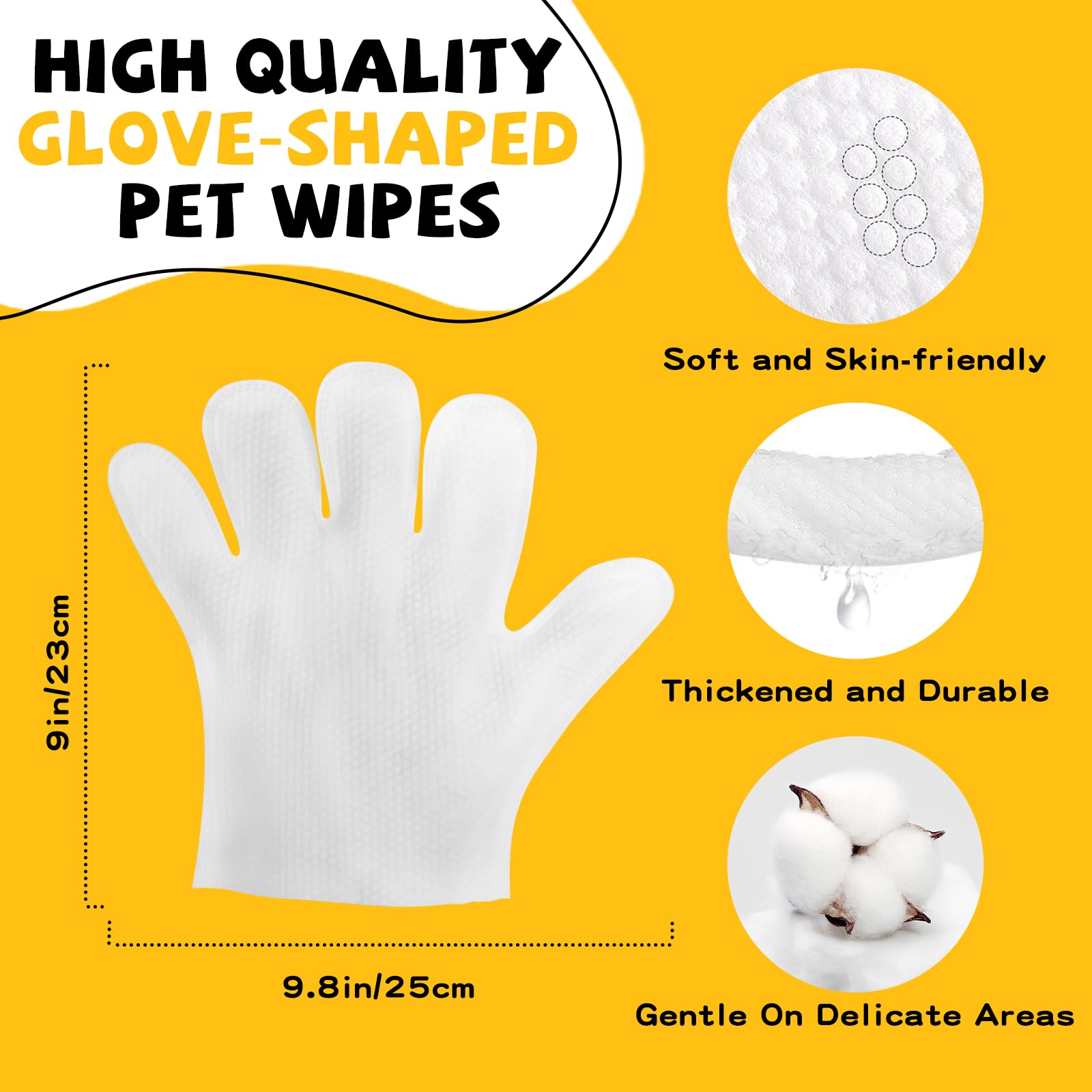 Due Felice wipes near ears and eyes, safe, unscented care for sensitive areas.
