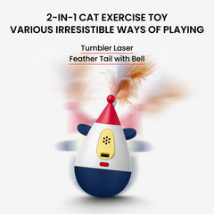 Duepay Laser Cat Toy offers three modes for varied play sessions.