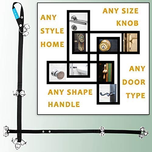 Duke & Dixie three-height-sets image shows versatile hanging options for doors.