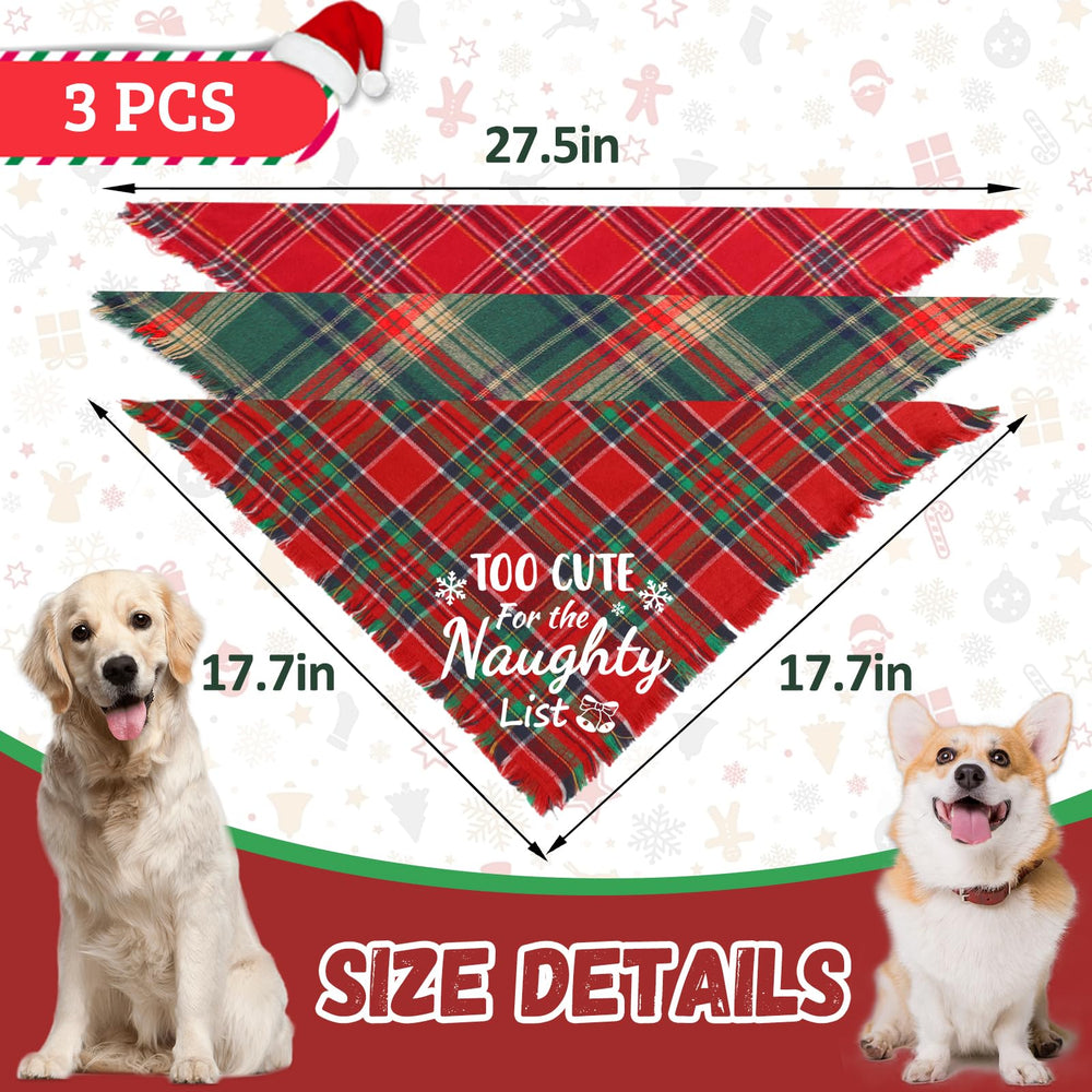 duludulu merry christmas bandana on a dog enhances cute holiday photo moments