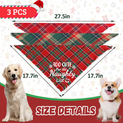 duludulu merry christmas bandana on a dog enhances cute holiday photo moments