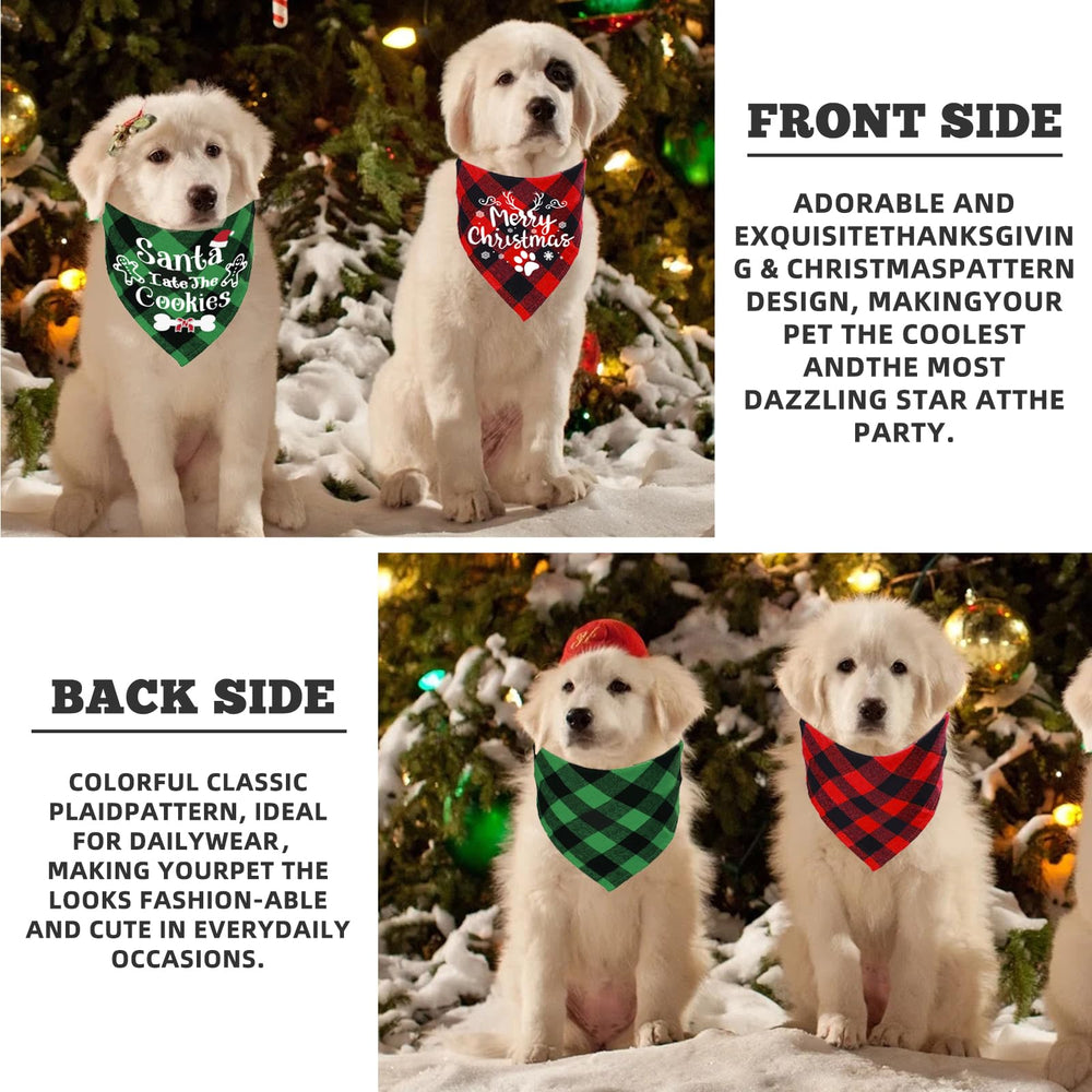 duludulu Dog Bandana wear daily use for stylish holiday outfits.