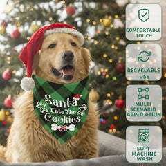 duludulu two-layer cotton bandana highlights durability for adventurous dogs.