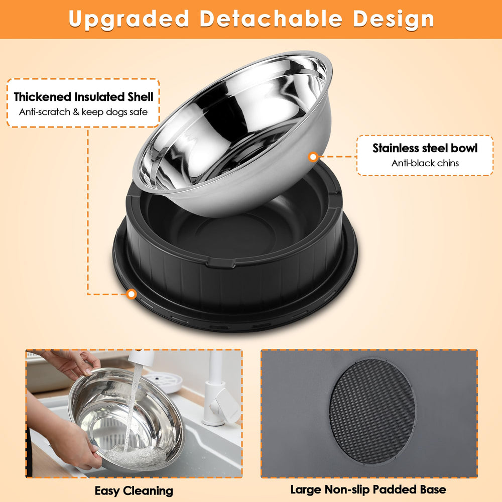 Dunkive detachable-base-design allows easy filling and cleaning after outdoor use