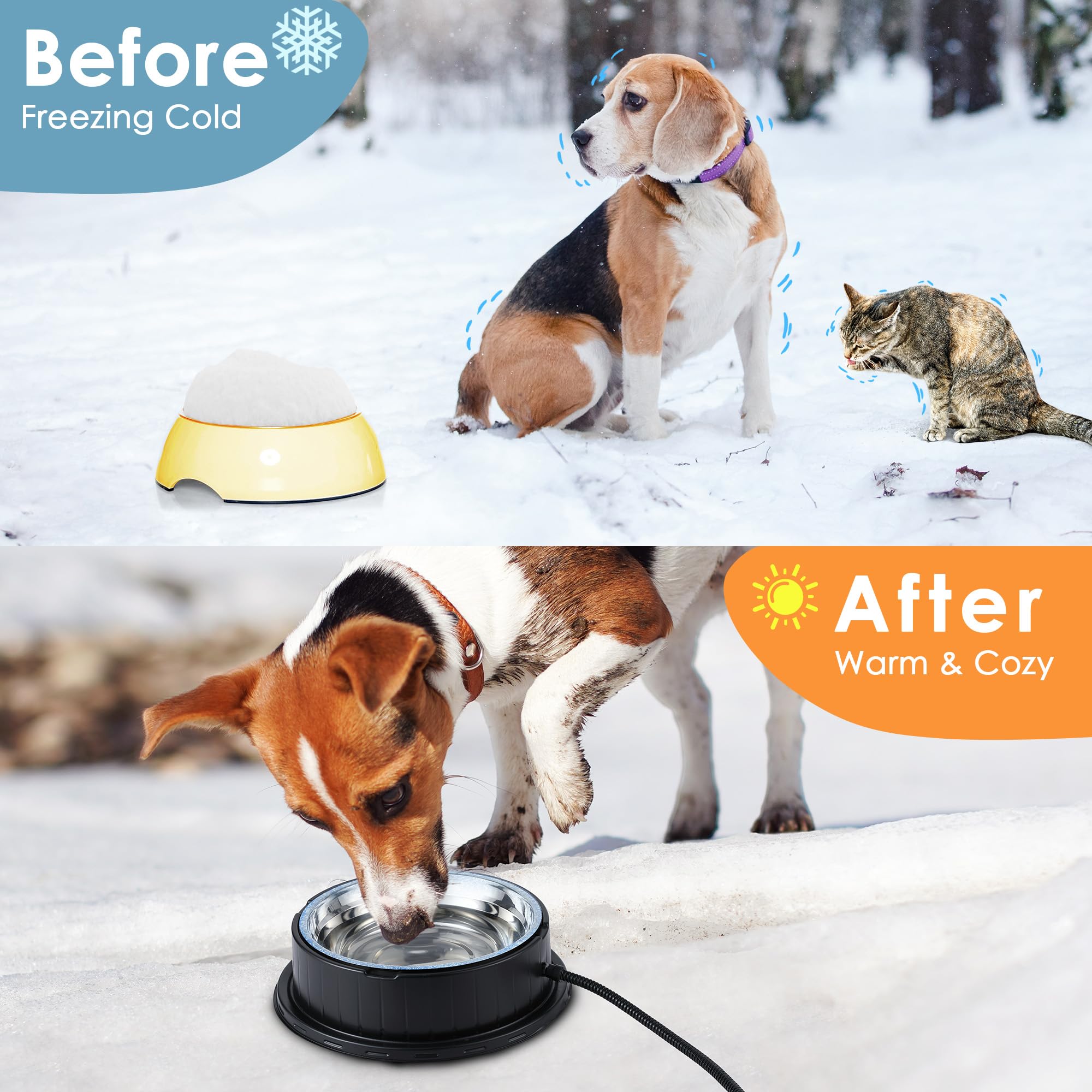 Dunkive winter-ready-heating-technology ensures water stays unfrozen during cold snaps