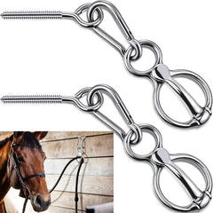 Dunzy 2 Sets Quick Snaps closeup showing durable stainless steel construction for reliable tack handling