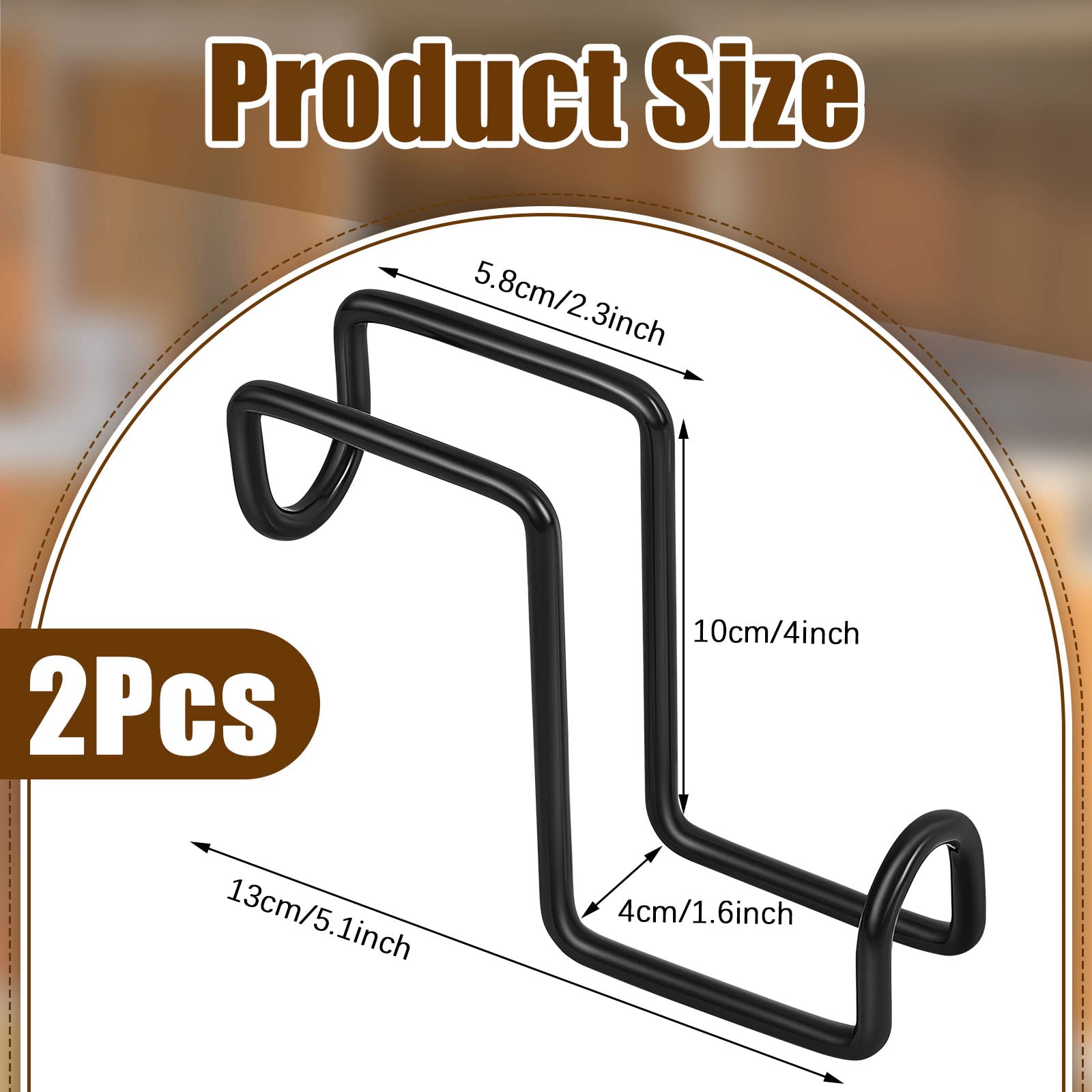 Dunzy bridle hook heavy-duty metal with durable mounting for halters