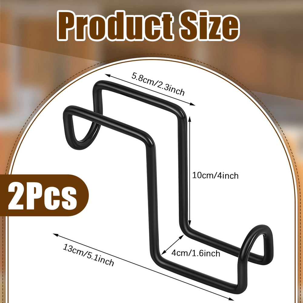 Dunzy bridle hook heavy-duty metal with durable mounting for halters