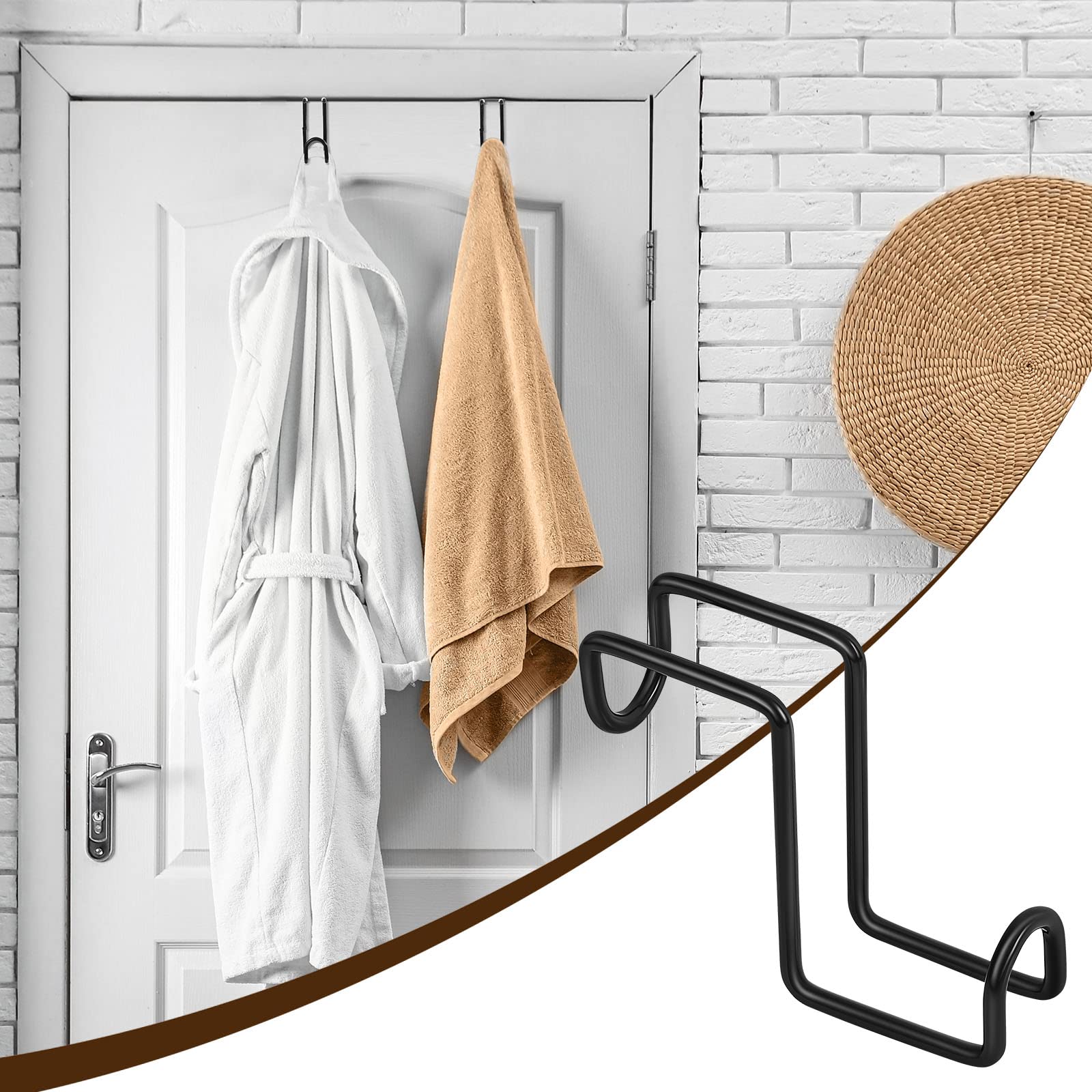 Dunzy door or fence mount for versatile tack storage