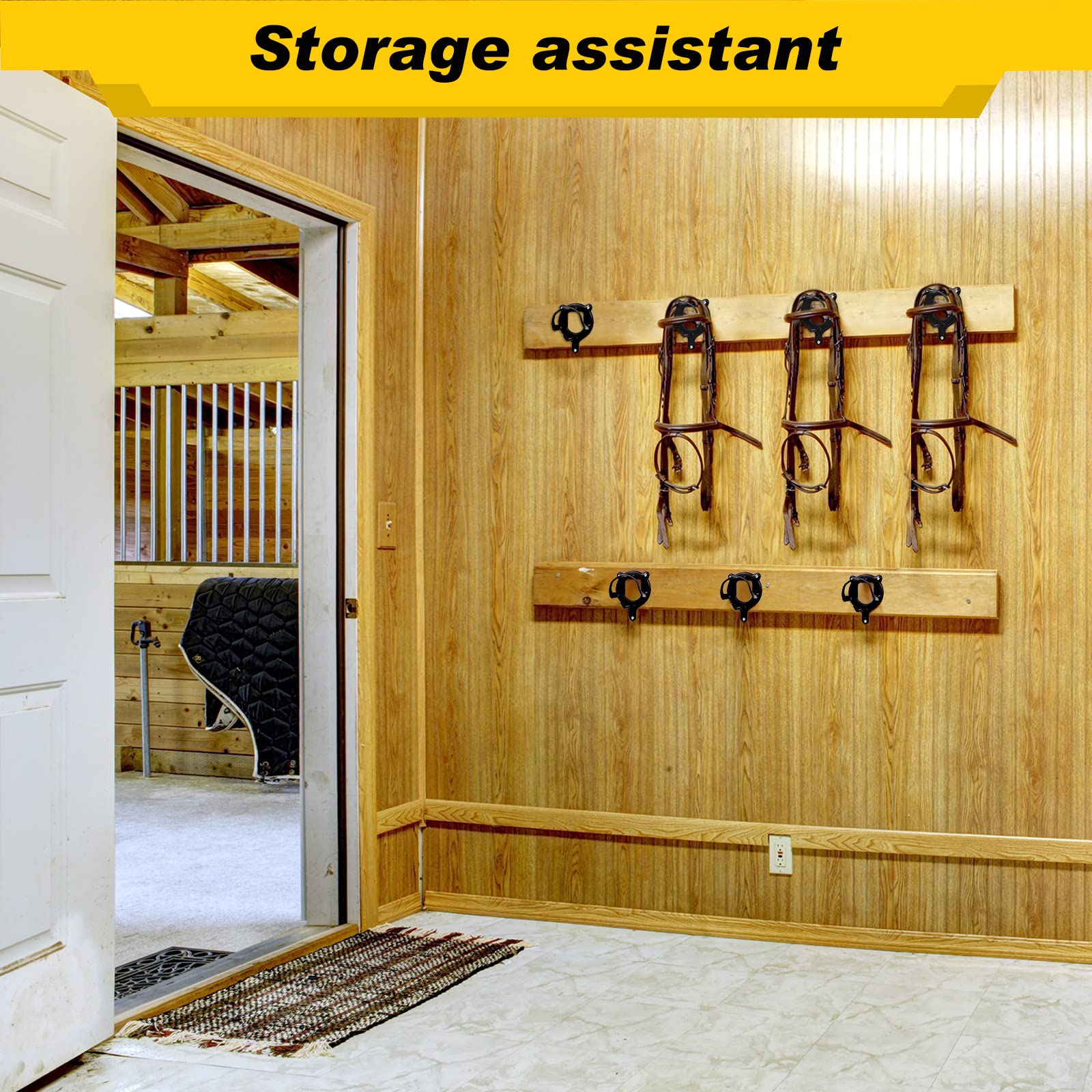 Dunzy garage/barn organization demonstrates broader storage potential.
