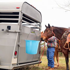 Dunzy matte-black bridle rack adds rugged style to stables