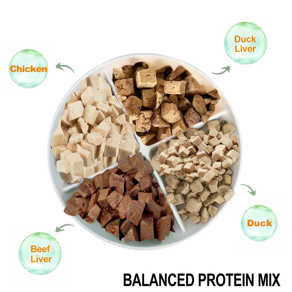 DurbaLife pet treats close-up—crisp bites for picky eaters