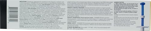 Durvet Duramectin paste tube ready for oral administration to horses.