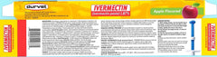 Durvet Ivermectin Paste three-pack display with individual tubes for flexible horse deworming