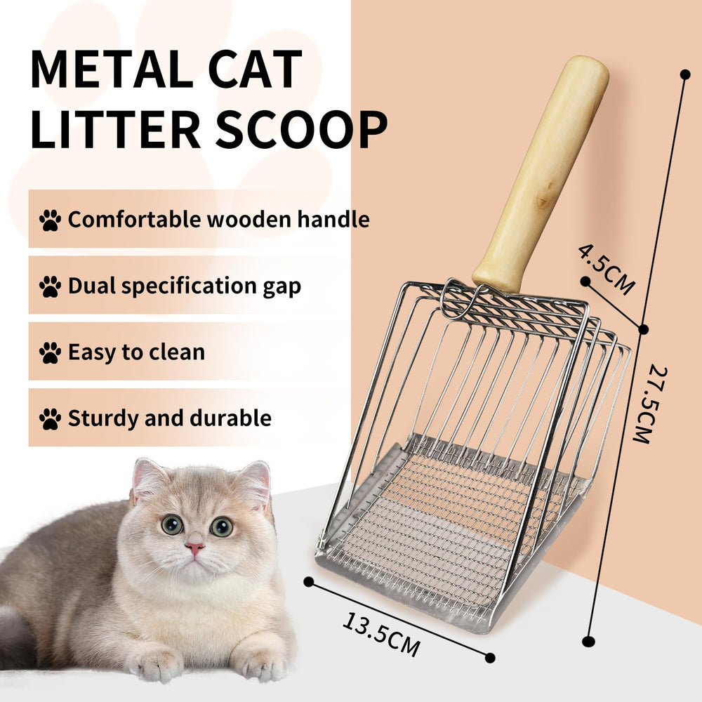 DustNIX cat litter scoop lightweight at 230 g for easy daily use.