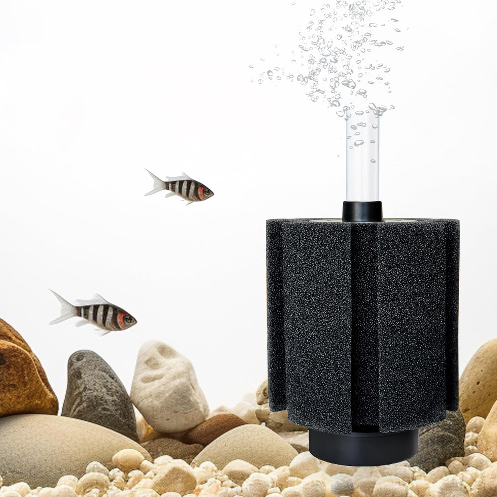 DVHEY aquarium filter installs easily without tools for quick setup.