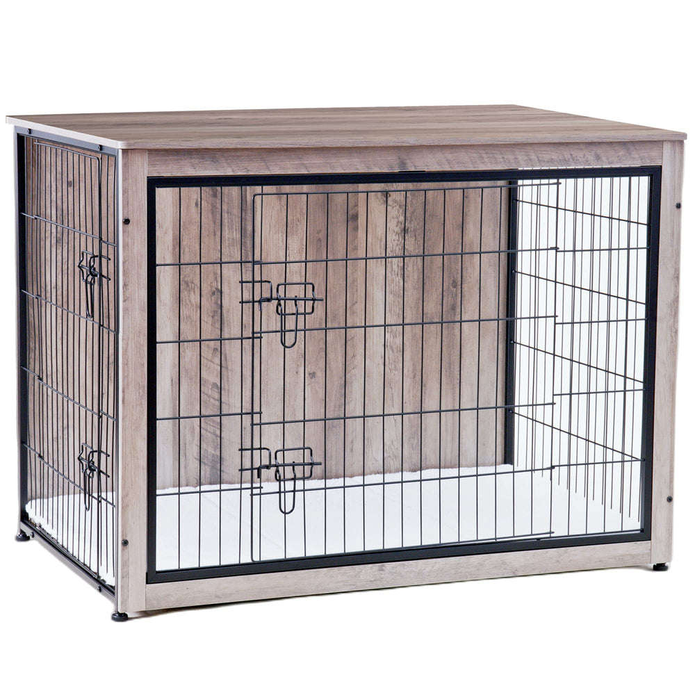 Dwanton cushion included enhances comfort inside the crate