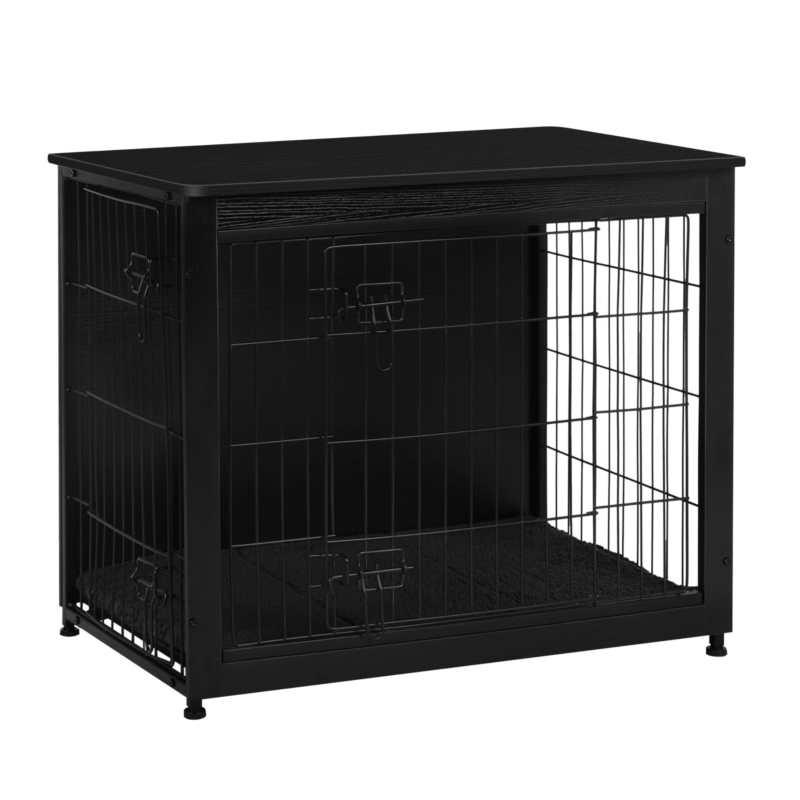 Dwanton dog crate furniture cushion-top-view shows versatile space for decor and pet comfort.