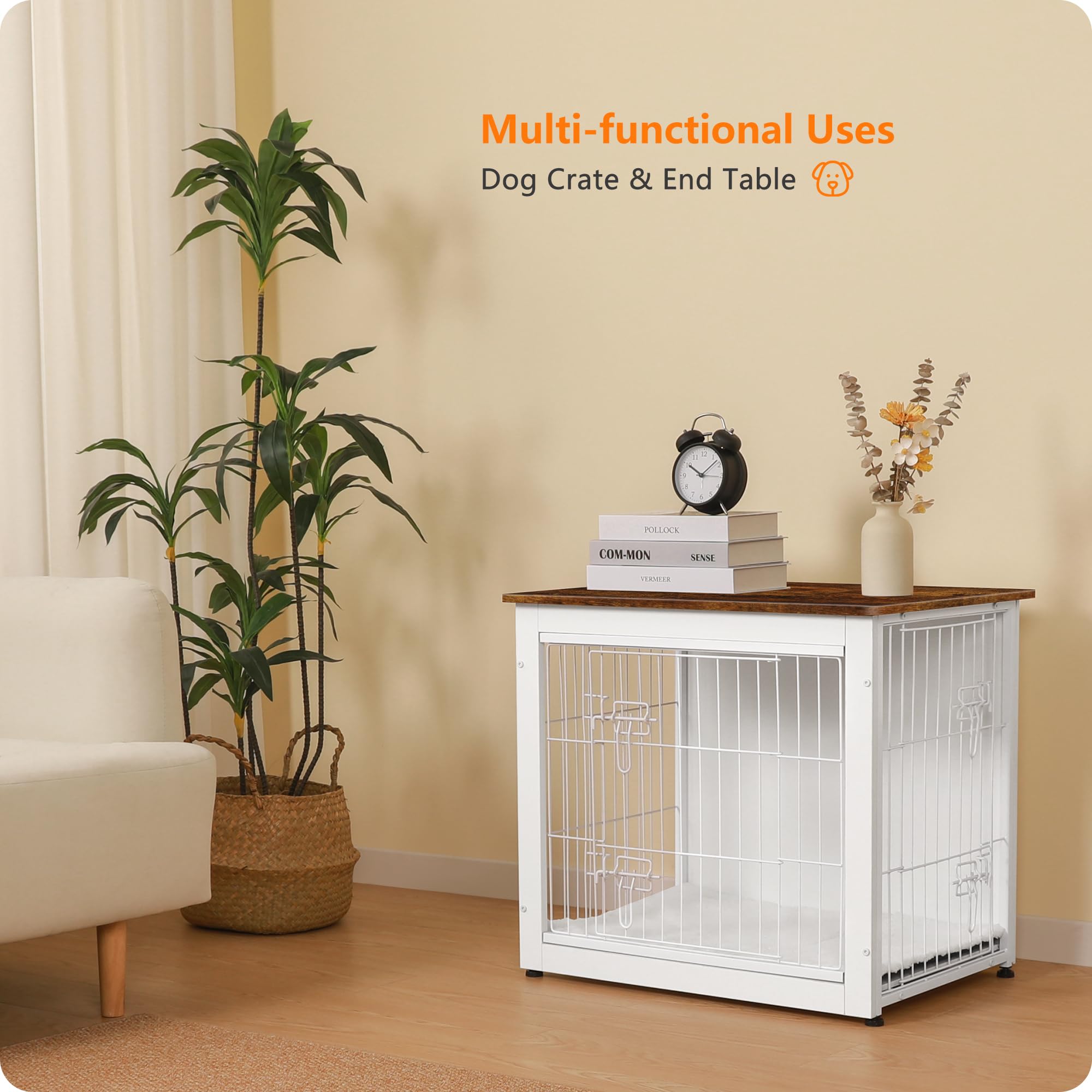 Dwanton dog crate pet-safe durability supports long-lasting use.
