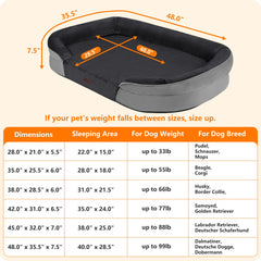 Dwanton bed removable cover detail highlights machine-washable convenience and low-temperature drying