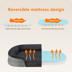 Dwanton bed waterproof liner close-up shows foam protection from spills and accidents