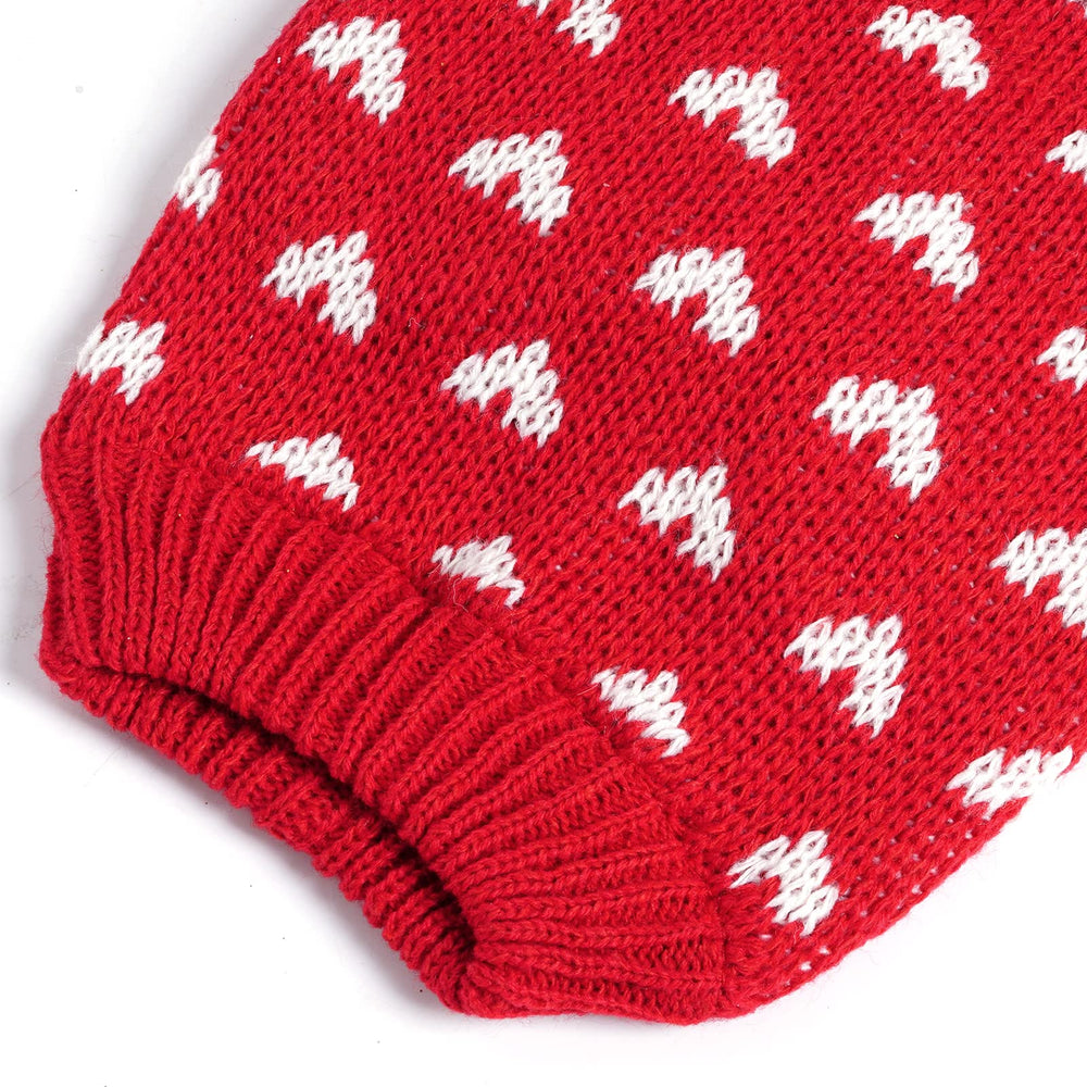 Dxhycc dog heart sweater packaging emphasizes gift-ready presentation.