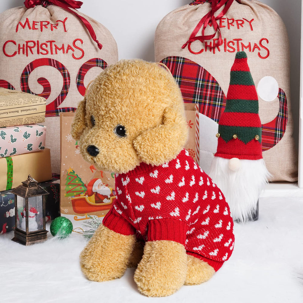 Dxhycc dog heart sweater size-chart helps choose the right fit for pets.