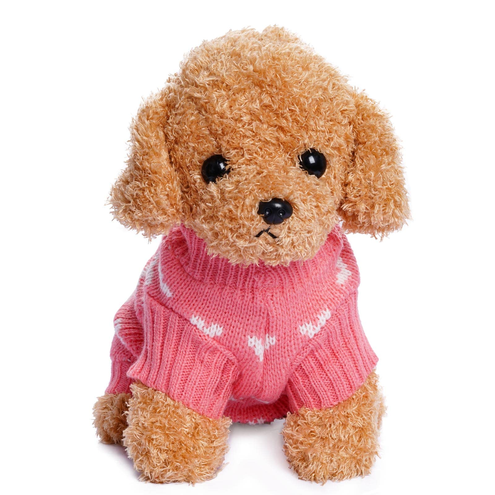 Dxhycc dog sweater pullover easy-on design saves dressing time