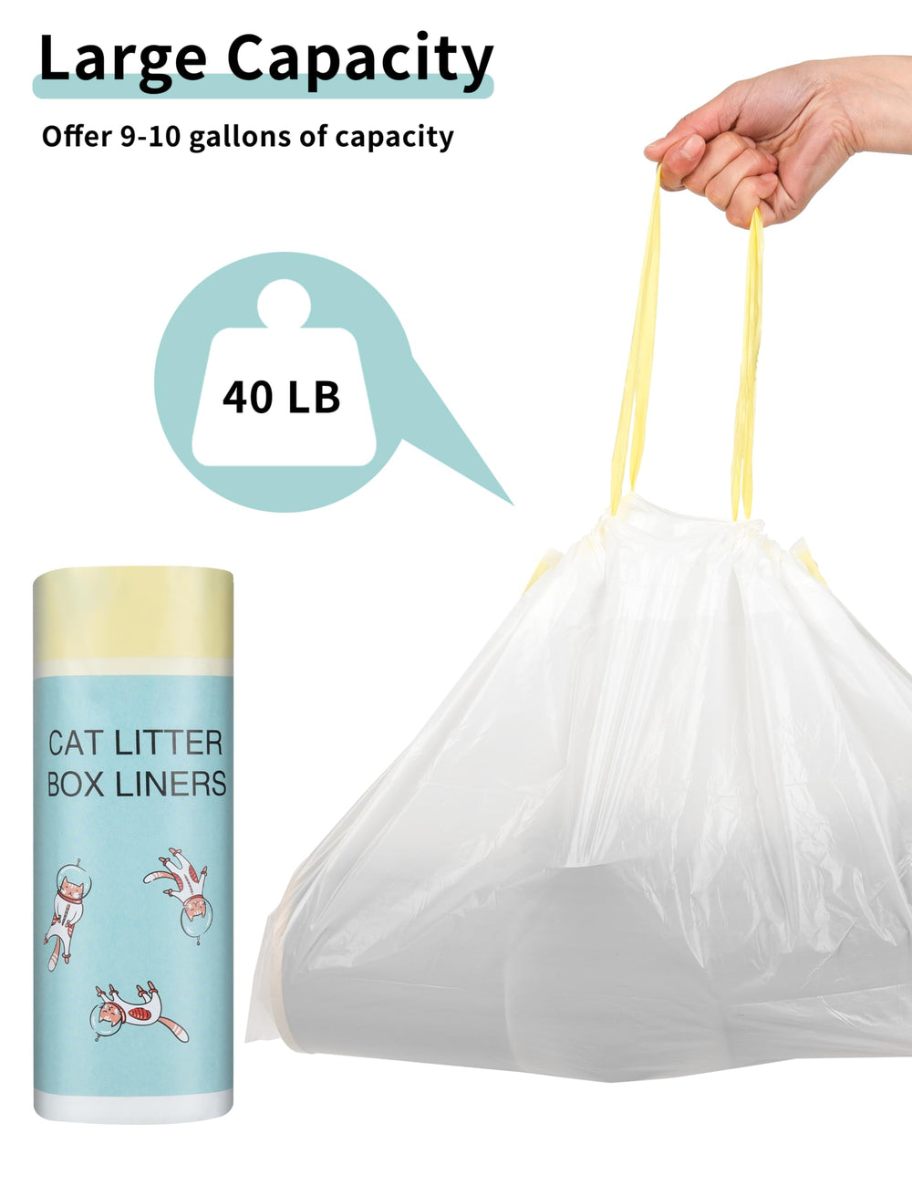 Dxles PURA X/MAX bags use LDPE material for robustness and safety.