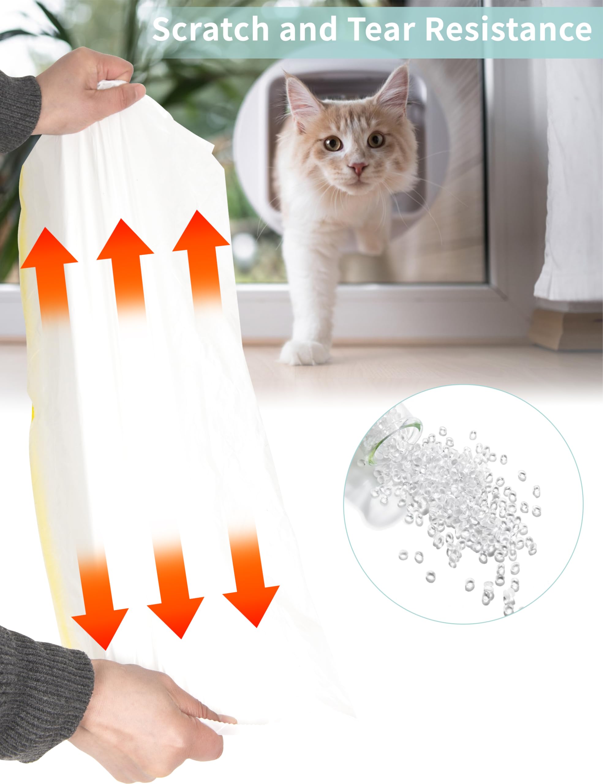 Dxles PURA X/MAX liner is tear-resistant for tough waste.