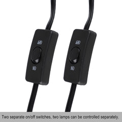DXOPHIEX ceramic heat emitter pair delivers steady heat without light emission.