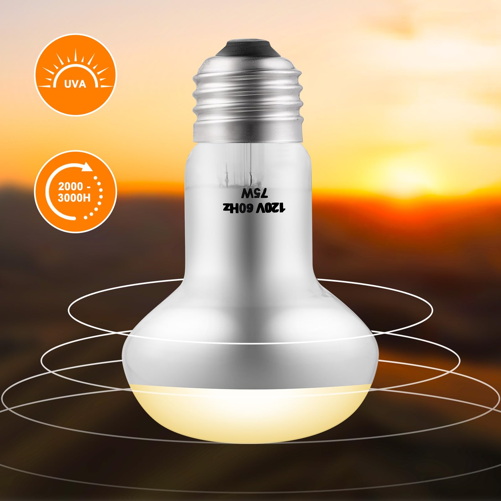 DXOPHIEX night-heat glow infrared lamp providing ambient warmth