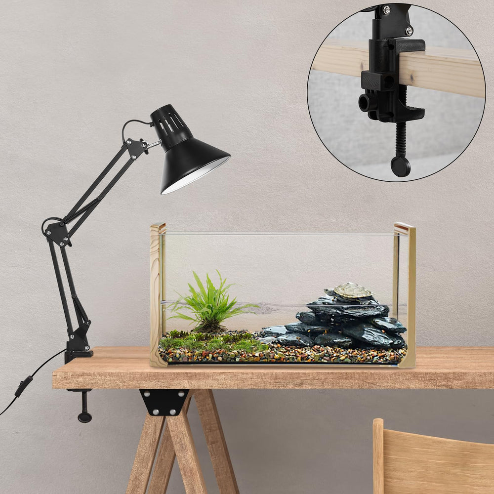 DXOVEEN reptile heat lamp cable management keeps cords neat and safe