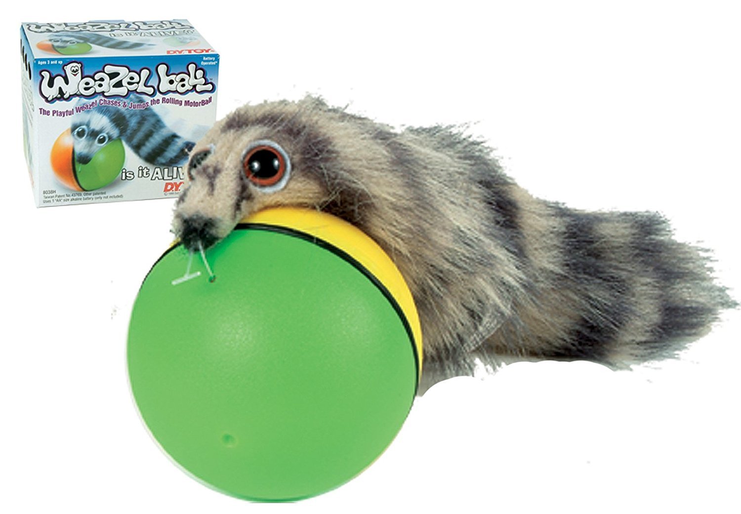 D.Y. Toy original weasel ball in motion for engaging indoor play and family fun