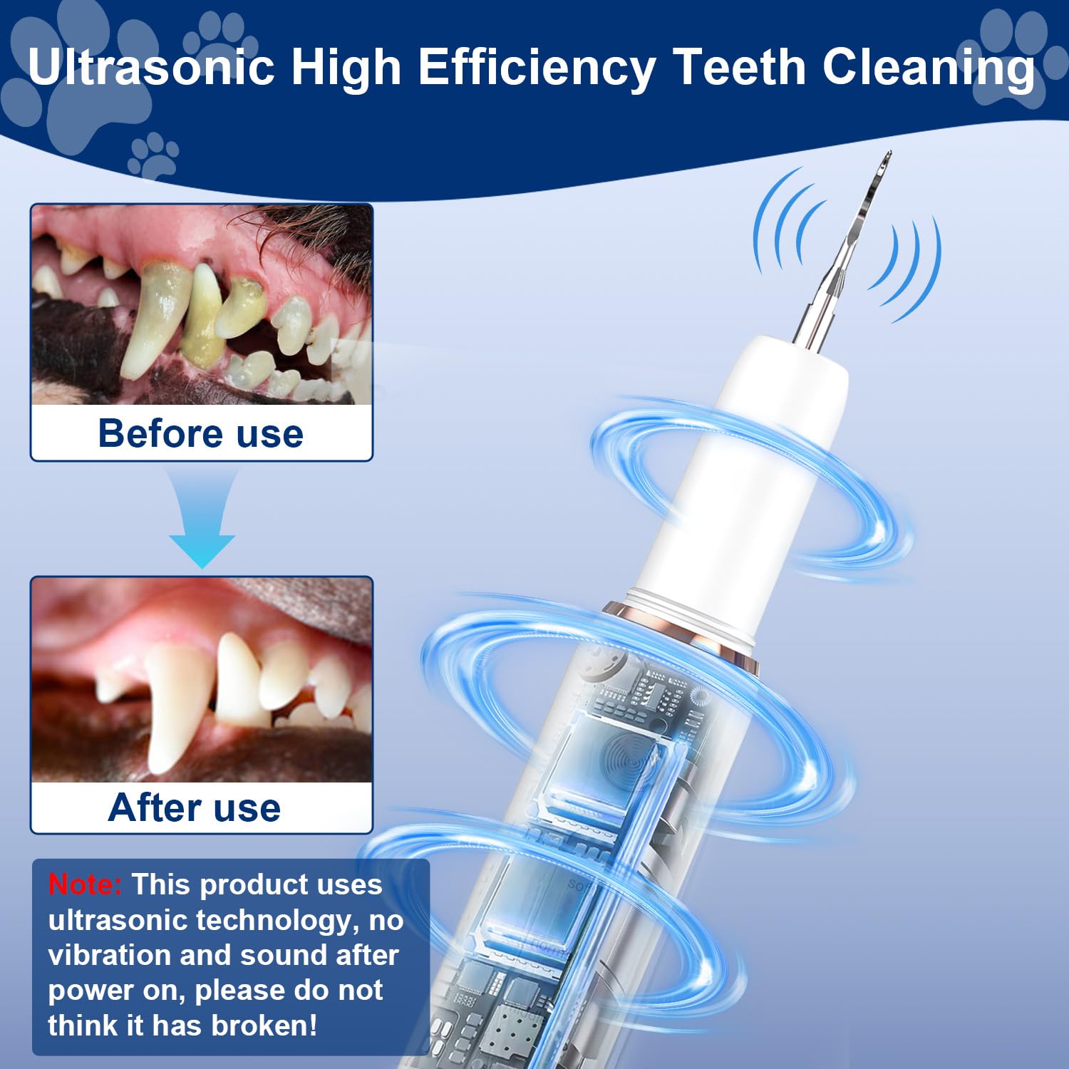 DYALE cleaning heads in kit for versatile dog dental care.