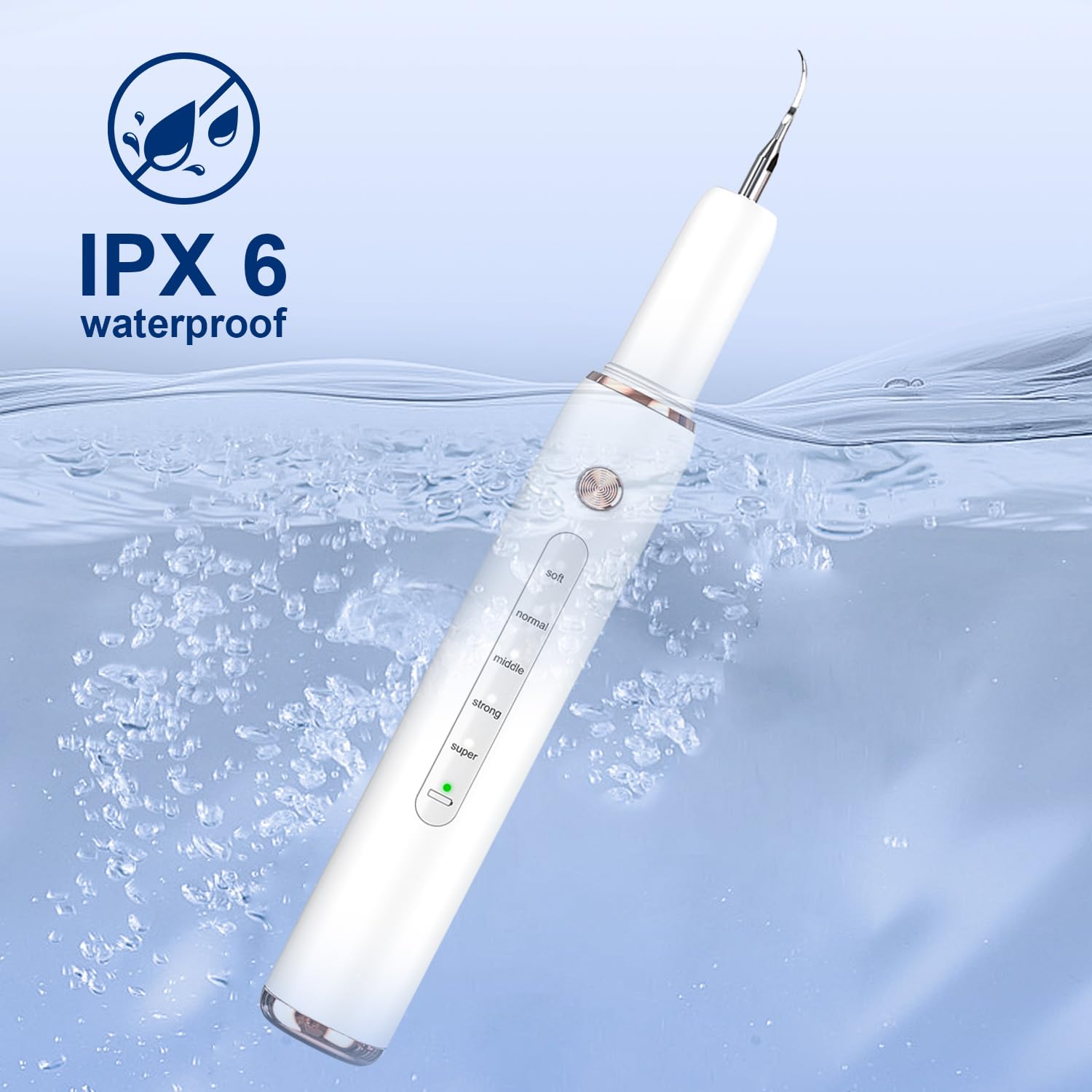DYALE IPX6 waterproof design allows easy rinse under water.