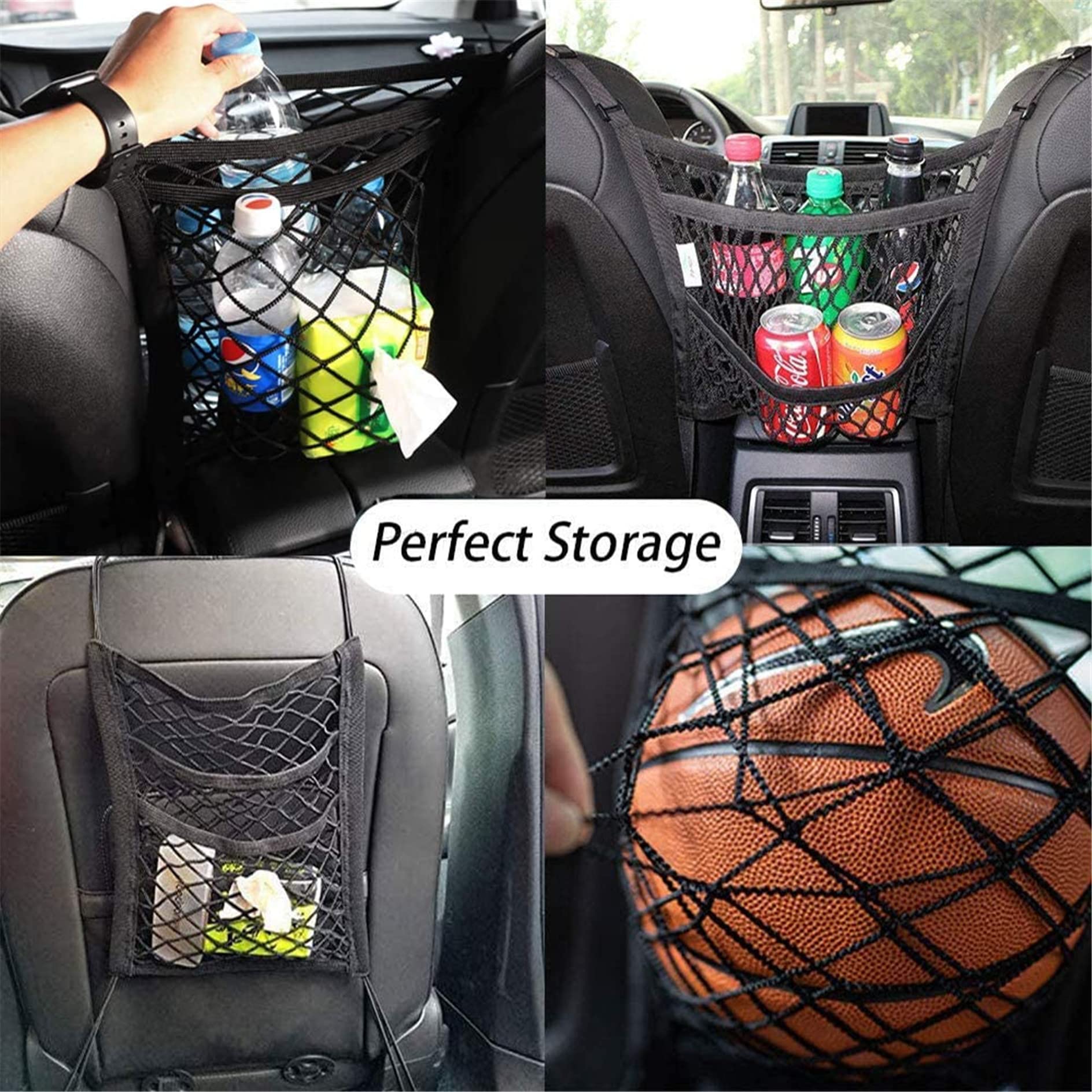 DYKESON pet barrier headrest hooks install demonstrates quick drill-free setup