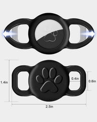 Dynmeow silicone Airtag case is waterproof and easy to clean after outdoor adventures
