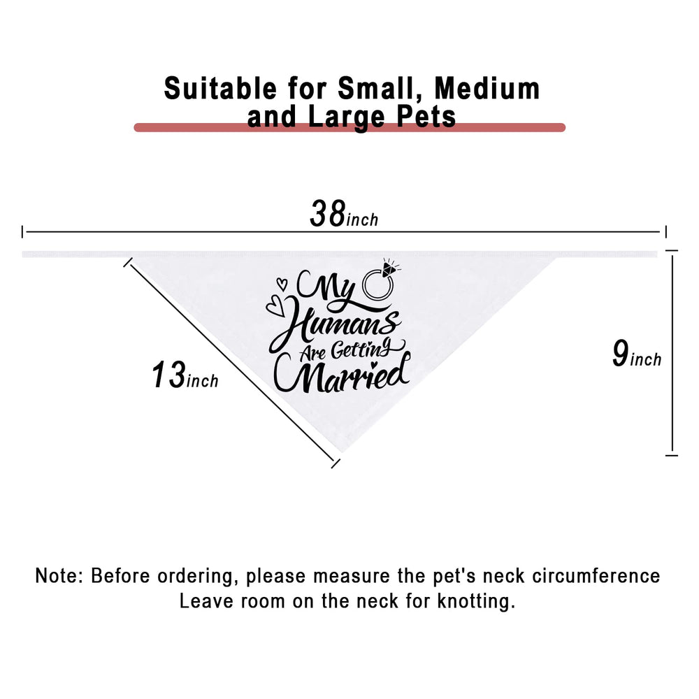 Dzmodz dog accessory bandana black coordinating with wedding theme for pets